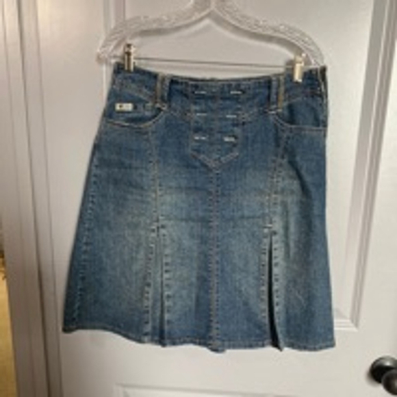 Women's Jolt Denim Skirt Size 7 Blue - Picture 1 of 3